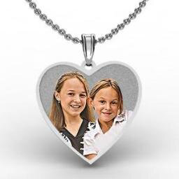 $30 Off on 14k Gold Small Heart Photo Pendant